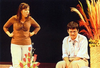 "Tám" với nghệ sĩ Hồng Vân  - 1