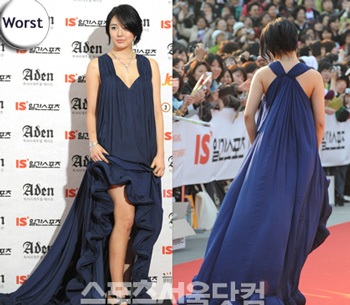 Những chiếc váy đẹp nhất và xấu nhất lễ trao giải Daeksang 2008 - 12 Những chiếc váy đẹp nhất và xấu nhất lễ trao giải Daeksang 2008 - 12