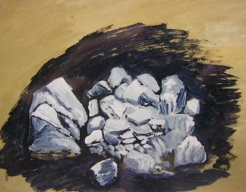 Họa sĩ Lê Thi: Lưng còng, răng rụng... vẫn vẽ tranh - 2