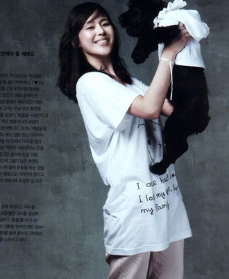 Sao Hàn “khoe” cún cưng - 4