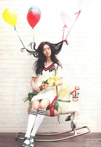 Go Ah Ra "nhí nhảnh" trên tạp chí Elle Girl - 6