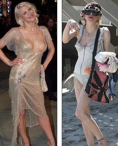 Courtney Love trở thành... "bộ xương di động" - 1