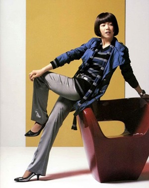 “Cô dâu Hà Nội” Kim Ok Bin trình diễn thời trang - 5