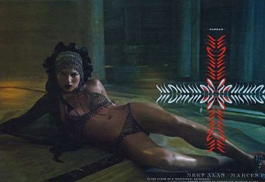 Kate Moss cuốn hút trên tạp chí W - 9