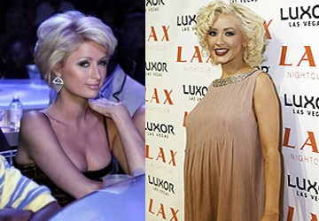 Paris Hilton làm lộ “bí mật” của Christina Aguilera - 1 Paris Hilton làm lộ “bí mật” của Christina Aguilera - 1