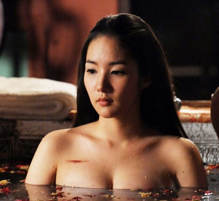 Park Min Young cũng “sốc” với cảnh tắm của mình - 1 Park Min Young cũng “sốc” với cảnh tắm của mình - 1