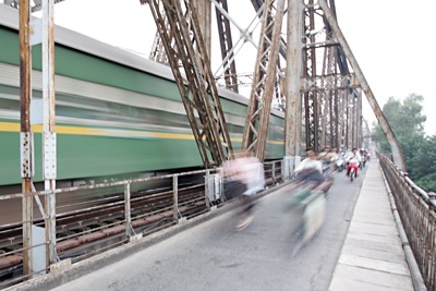 Những cây cầu bắc qua sông Hồng tại Thủ đô - 6