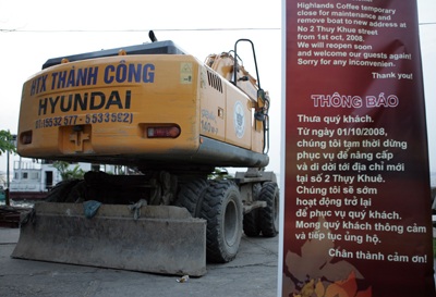 Chùm ảnh: “Chia tay” nhà nổi Hồ Tây - 8