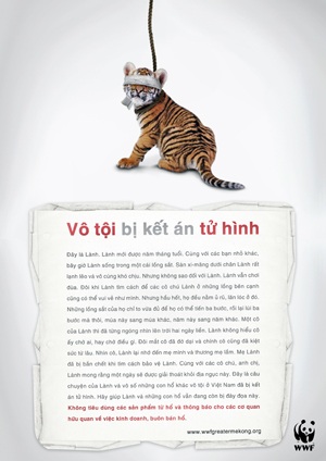 Ám ảnh những poster chống tiêu thụ động vật hoang dã - 1 Ám ảnh những poster chống tiêu thụ động vật hoang dã - 1
