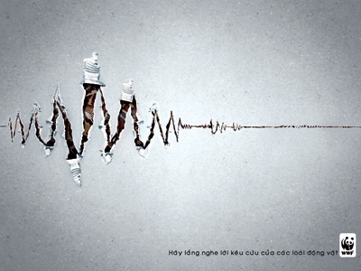 Ám ảnh những poster chống tiêu thụ động vật hoang dã - 5 Ám ảnh những poster chống tiêu thụ động vật hoang dã - 5