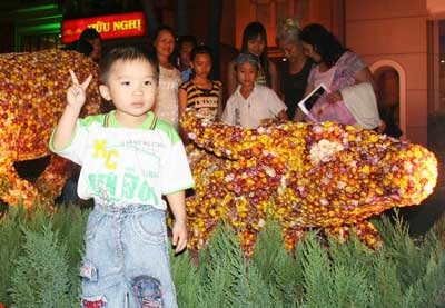 Chùm ảnh TPHCM đón thời khắc giao thời năm Kỷ Sửu - 2