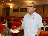 Đại biểu Quốc hội “chấm điểm” phần trả lời chất vấn  - 1