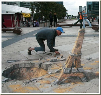 Sững sờ nghệ thuật 3D trên đường phố - 6