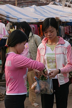 “Chợ thôn nữ” ven đô - 4