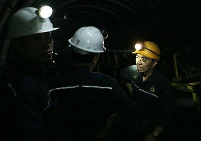 Khám phá “địa đạo” than sâu -150m  - 2