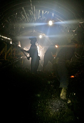 Khám phá “địa đạo” than sâu -150m  - 3