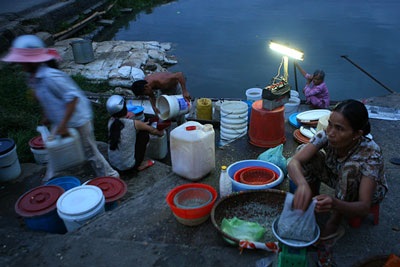 Đập Đá: Sáng - trưa - chiều - tối  - 4