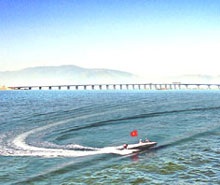 Khánh thành cây cầu vượt biển dài nhất Việt Nam - 1 Khánh thành cây cầu vượt biển dài nhất Việt Nam - 1