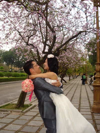 Hà Nội nồng nàn sắc tím hoa ban - 8