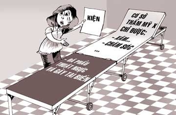 Nữ bệnh nhân kiện bác sĩ thẩm mỹ làm hỏng ngực - 1