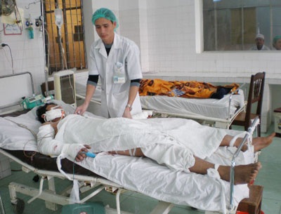 Chập điện cao áp, 6 người chết và bị thương - 1