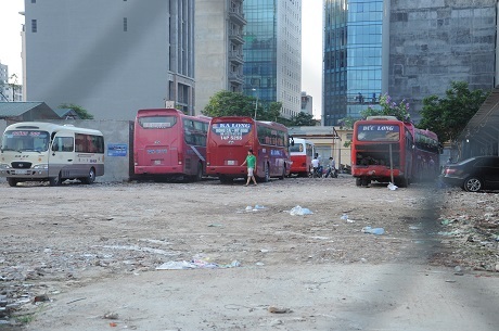 Bến xe ngầm trên "đất vàng" dự án tại Hà Nội - 1 Khu đất dự án LK