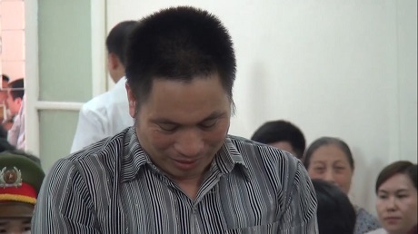 Bị cáo Lê Văn Cường bật khóc khi nói lời sau cùng