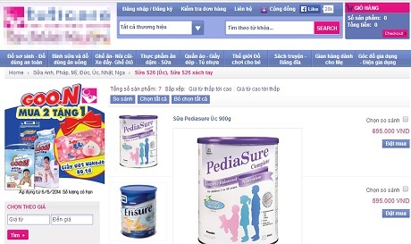 Bán sữa xách tay được bán trực tuyến đang trở thành một nghề hot để kiếm tiền