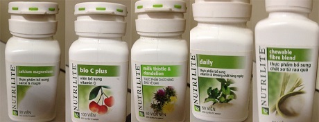 Thanh tra vào cuộc vụ Amway bị tố bán sản phẩm gây hại - 1 5 sản phẩm mà anh Hưng mua của Amway và sử dụng