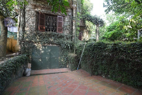 Đôi bờ rào phủ kín cây xanh