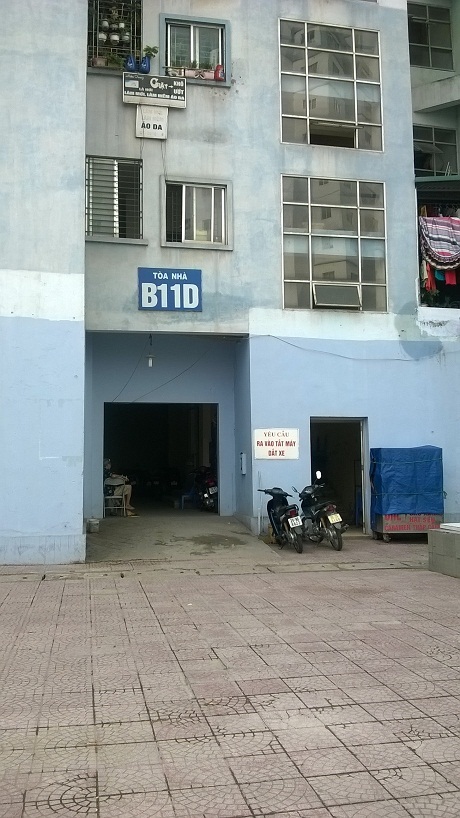 Toà nhà B11D thang máy liên tục hỏng