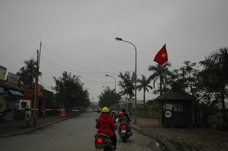 Người ở khu biệt thự rất thưa thớt