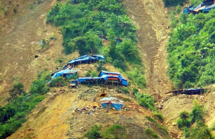 Khu vực bãi vàng Minh Lương (Văn Bàn, Lào Cai)