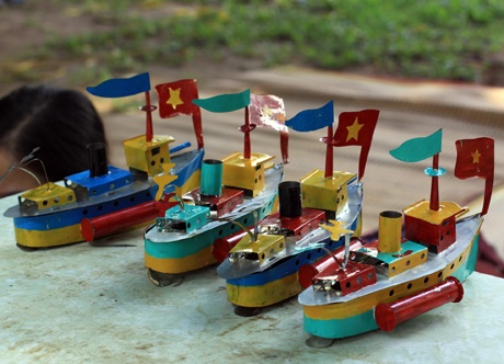 Những con thuyền sau khi hoàn thành