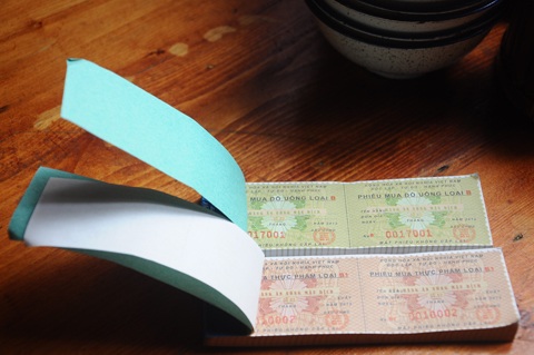 Tem phiếu để gọi đồ ăn