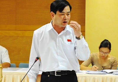 Tội phạm tham nhũng “ẩn” vì có sự bao che !? - 1 Đại biểu Nguyễn Đình Quyền - Phó Chủ nhiệm UB Tư pháp.