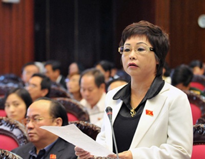Đại biểu Châu Thị Thu Nga: Cách nào phá băng, giải cứu thị trường?.