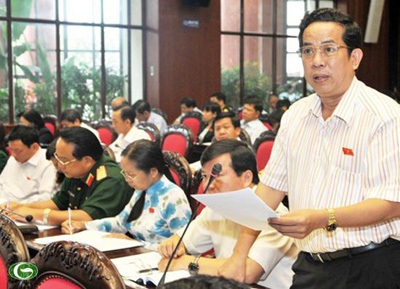 Đại biểu Đặng Thuần Phong.