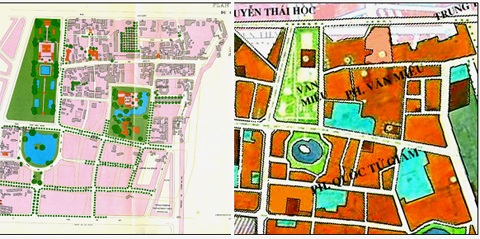 Hà Nội qua những tấm bản đồ từ đầu thế kỷ 20 - 2 Hà Nội qua những tấm bản đồ từ đầu thế kỷ 20