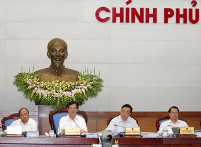 Trách nhiệm cá nhân của Bộ trưởng - quy sao cho cụ thể? - 1 Thủ tướng chủ trì phiên họp chuyên đề xây dựng pháp luật của Chính phủ (ảnh: Chinhphu.vn).