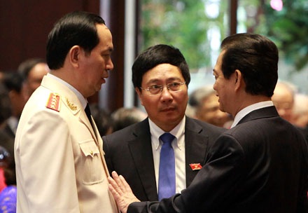 Chủ tịch UB Trung ương MTTQ Nguyễn Thiện Nhân khái quát về tâm tư, nguyện vọng của cử tri, nhân dân