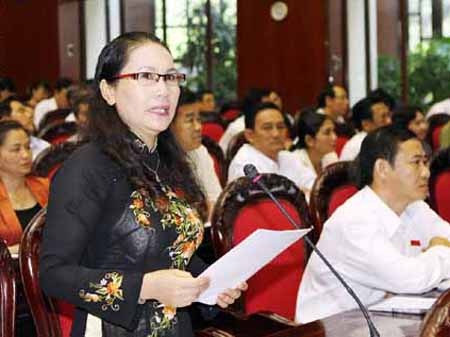 Mang thai hộ - trẻ sinh ra là người chịu hậu quả nhiều nhất - 1 Đại biểu Đặng Thị Kim Chi ủng hộ quan điểm cho phép mang thai hộ.
