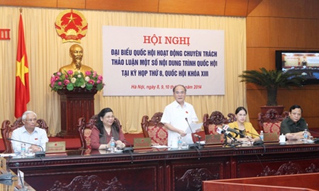 Lo phụ nữ thiệt khi đổi công thức tính lương hưu - 1 Hội nghị đại biểu Quốc hội chuyên trách đã bế mạc sau 3 ngày làm việc.