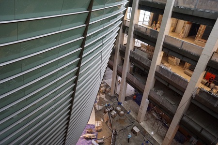 Toàn cảnh phòng họp trung tâm của Nhà Quốc hội