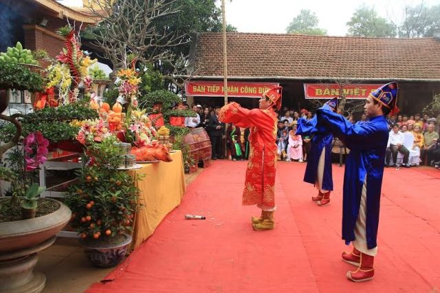 Hàng vạn người đổ về nơi Bà Triệu dấy binh khởi nghĩa - 5 Những nghi lễ trong ngày khai hội