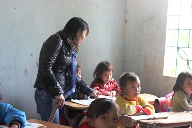 Với chị, học trò luôn là những đứa con của mình