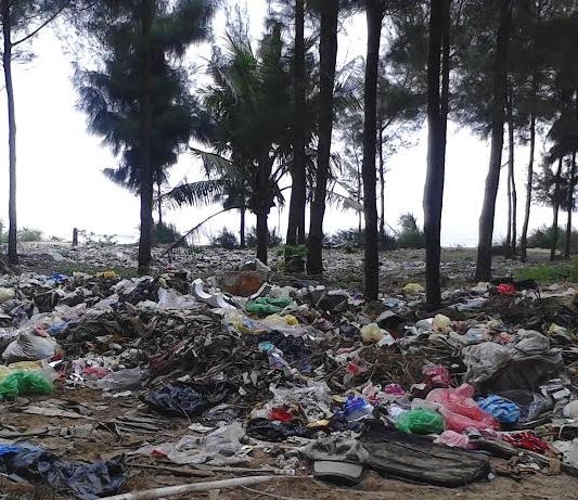 Khu du lịch sinh thái ngập... rác! - 3 Khu du lịch sinh thái ngập rác.
