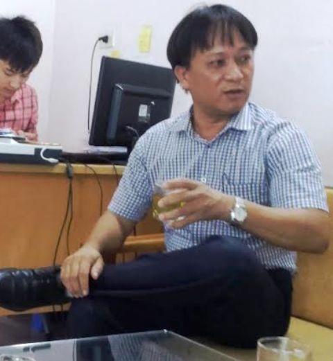 Ông Phạm Như Long- Phó giám đốc Cty Cổ phần Sông Việt khẳng định Cty mình không gây ô nhiễm