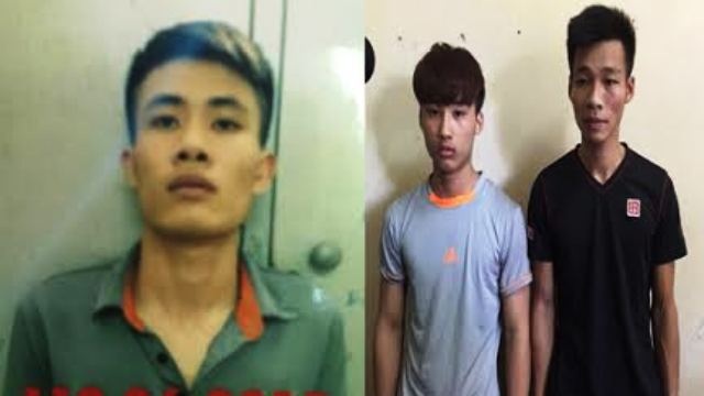 Bịt mặt, mang dao phay đi "thanh trừng" đối thủ - 1 Các đối tượng bịt mặt mang dao đi gây án