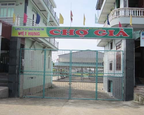 Chợ Già (xã Hoằng Kim- huyện Hoằng Hóa) xây hàng chục tỷ đồng rồi bỏ không